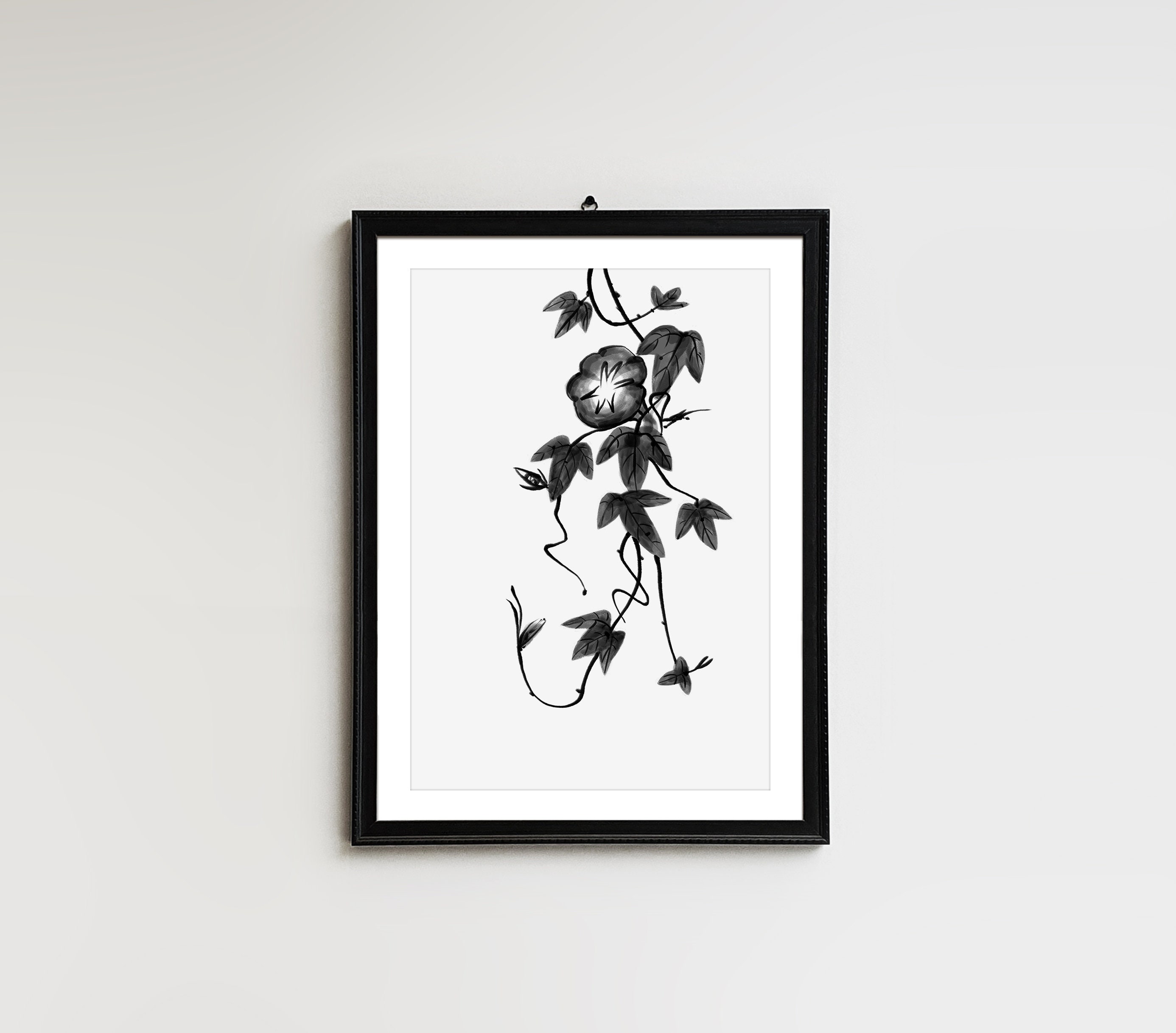 Botany Print Korean Wall Art Korean Home Decor Korean Art Etsy