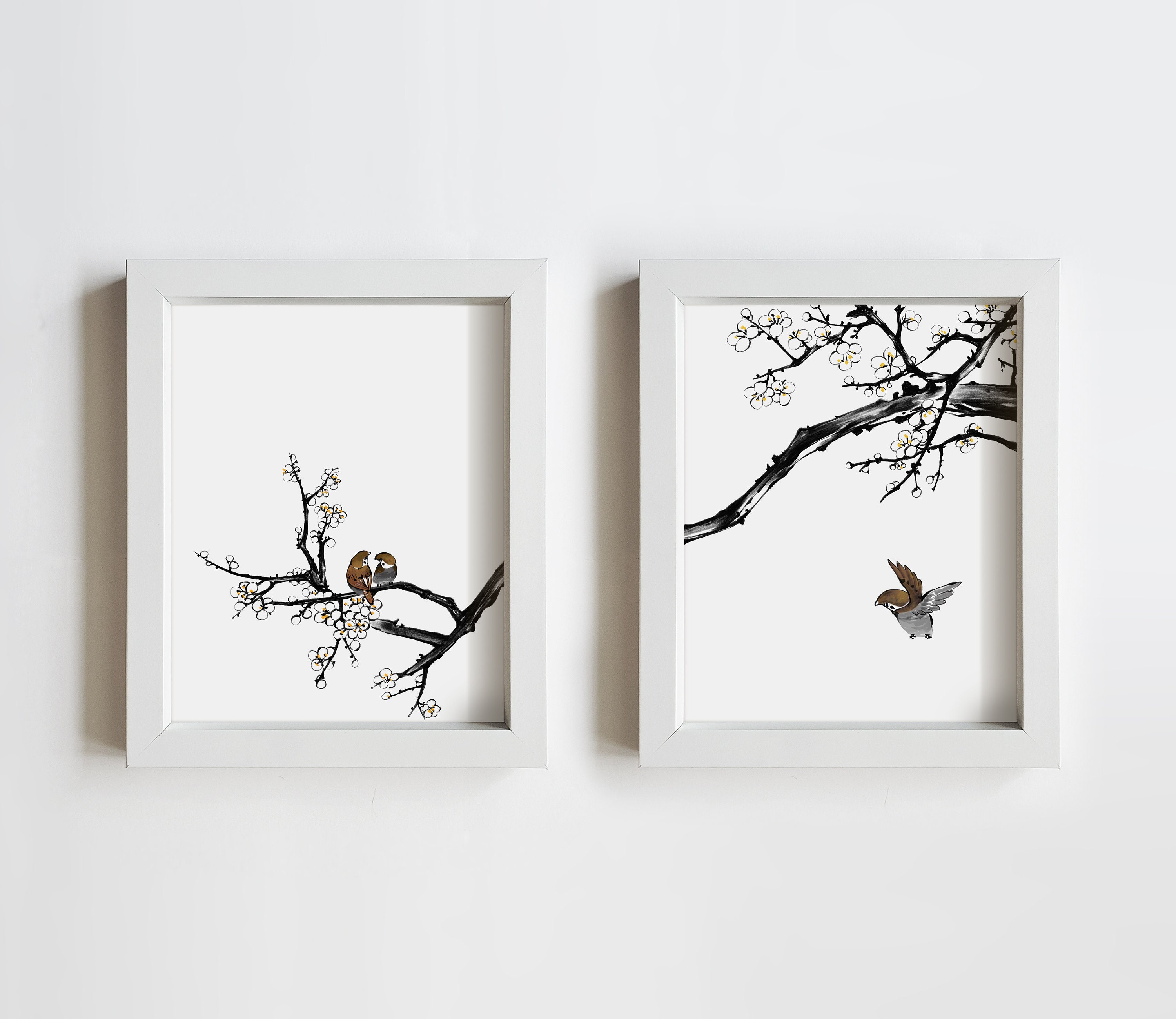 Korean Wall Art Korean Home Decor Set Of three Prints Etsy
