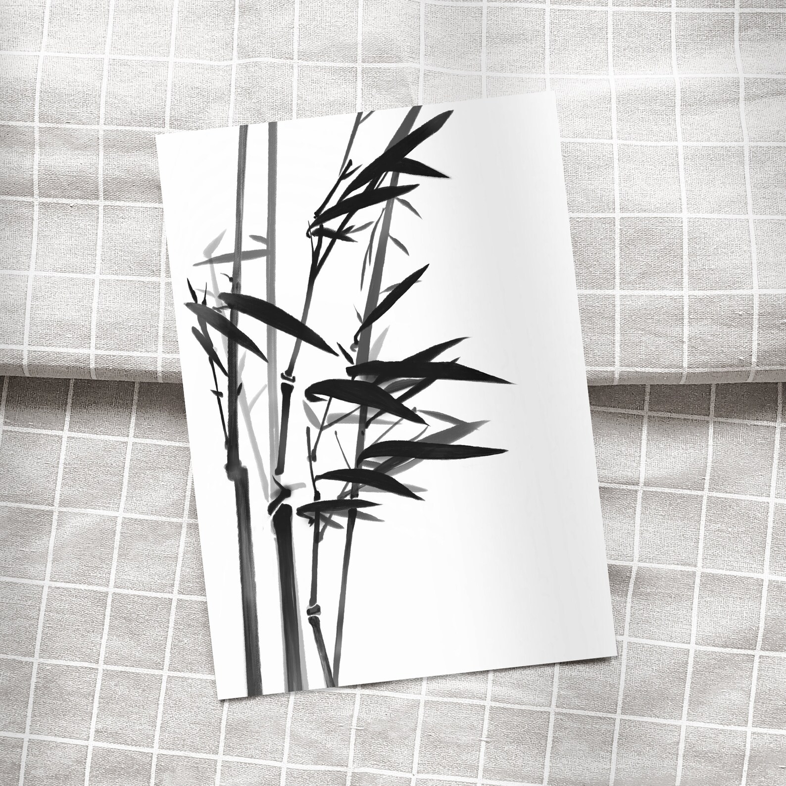 Bamboo Wall Art Korean Wall Art Korean Home Decor Korean Etsy