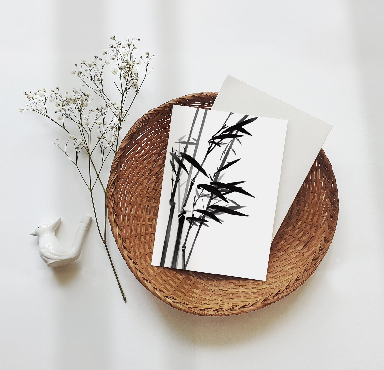 Bamboo Wall Art Korean Wall Art Korean Home Decor Korean | Etsy