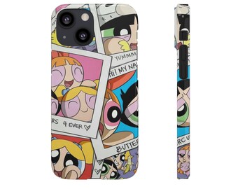 El Powerpuff Girls Iphone 13 Pro Snap Cases Iphone 13 Case Etsy Espana