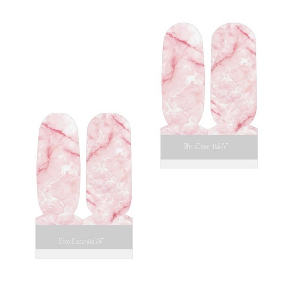 Pink Marble  / Accent Nails / Twosies