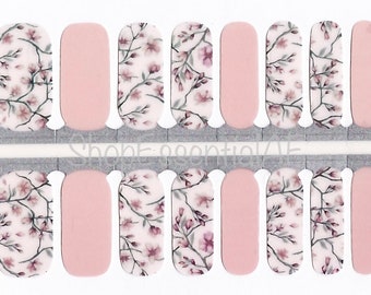 Cherry Blossoms / Nail Strips / Nail Wraps / Nail Stickers