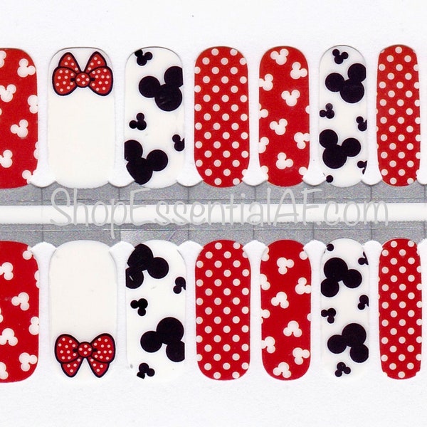 Happiest Place / Nail Strips / Nail Wraps / Nail Decals