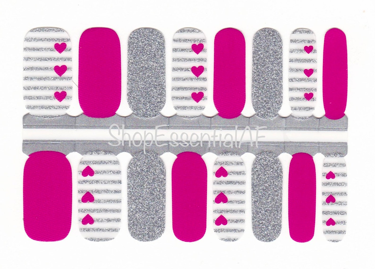 Love Struck / Nail Stickers / Nail Art / Nail Accessories Etsy
