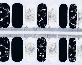Upon a Star / transparent/ Nail Wraps / Nail Strips