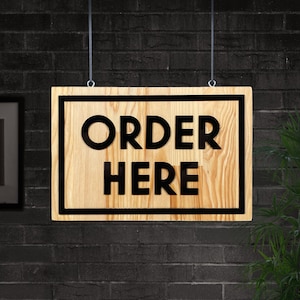 Order here sign - Etsy 日本