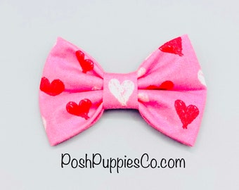 Valentines Day Pet Bow