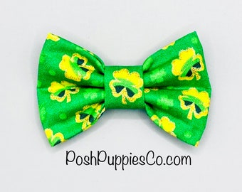 St Patty’s Day Pet Bow