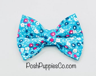 Pansy Spring Pet Bow