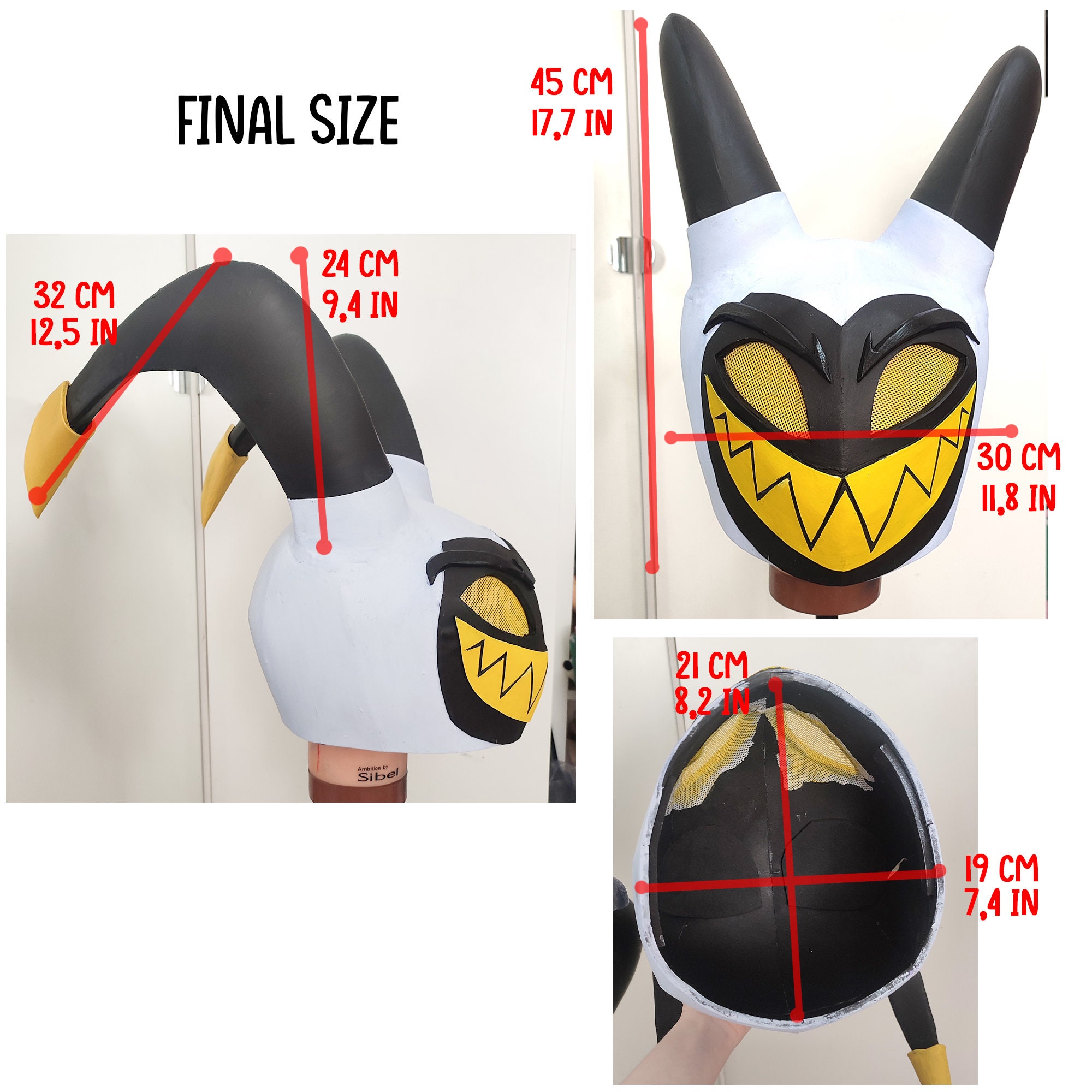 Adam Helmet - Cosplay Foam Pattern + Tutorial Book! (PDF) - Etsy