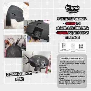 Bomb Devil Cosplay Foam Pattern DIGITAL: Printable PDF + Instructions ...