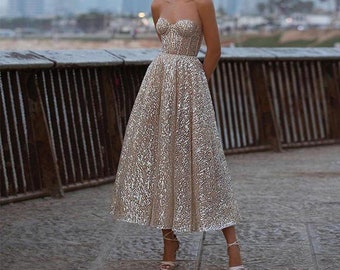 cheap tea length dresses