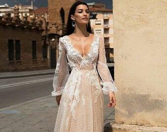 vintage wedding dresses etsy