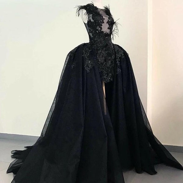 Black Bohemian Dress - Etsy