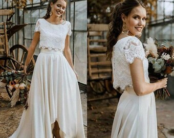 two piece bridal