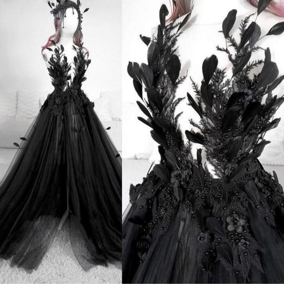 black dress gothic