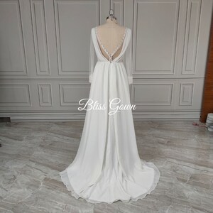 Modest Wedding Dress Wedding Dress Bridal Dress White - Etsy