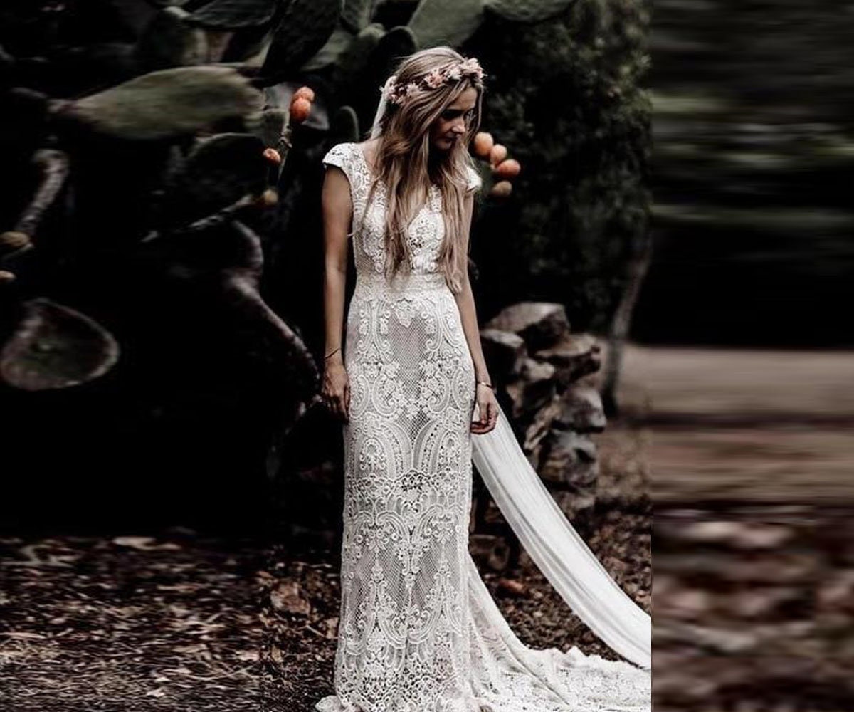 bohemian wedding dress ireland