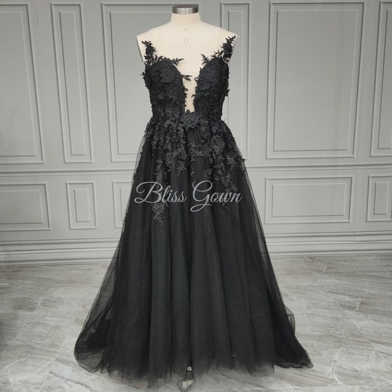 Vestido de novia negro vestido negro vestido de novia negro