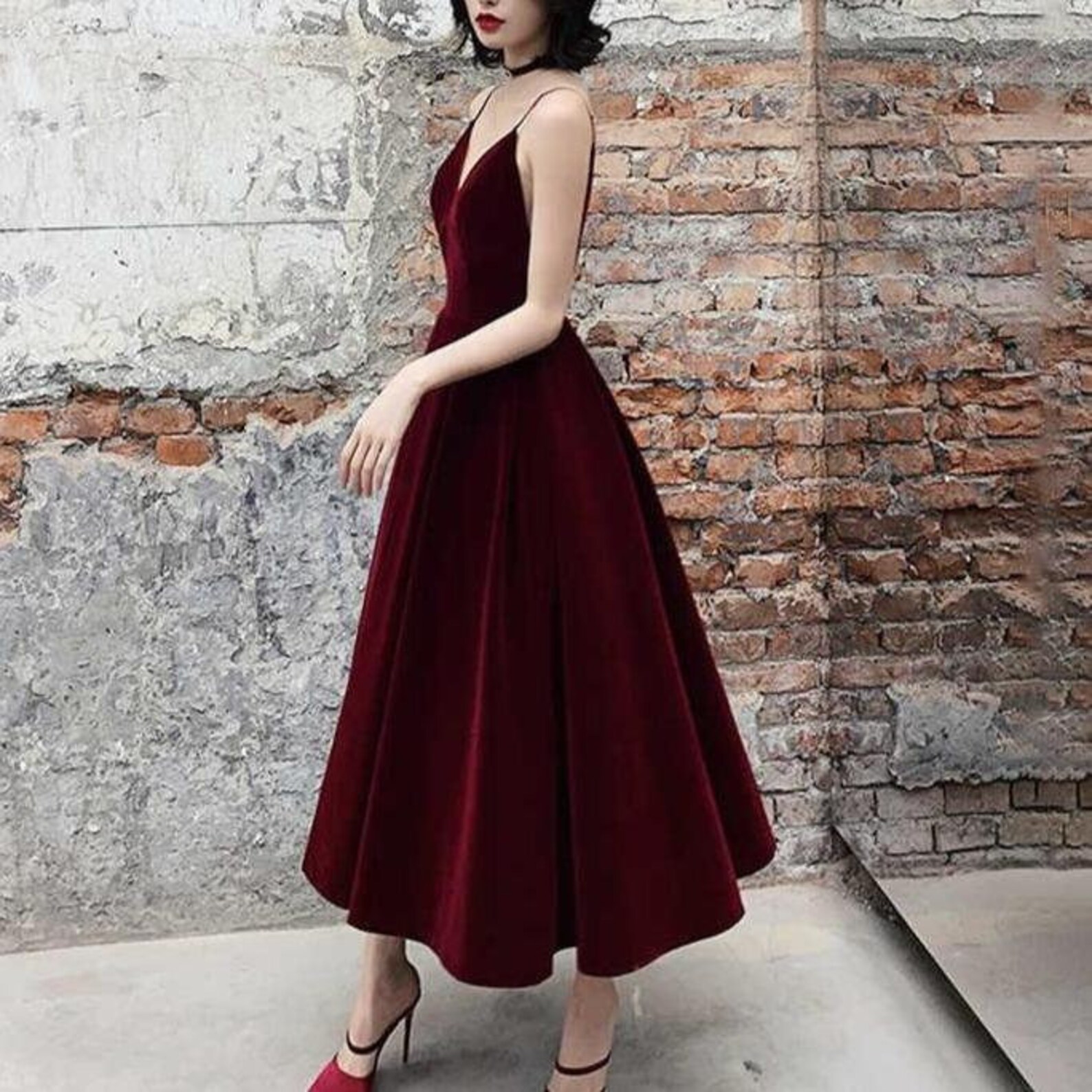 Vintage Formal Dress Evening Gown Wedding Party Dress Prom Etsy