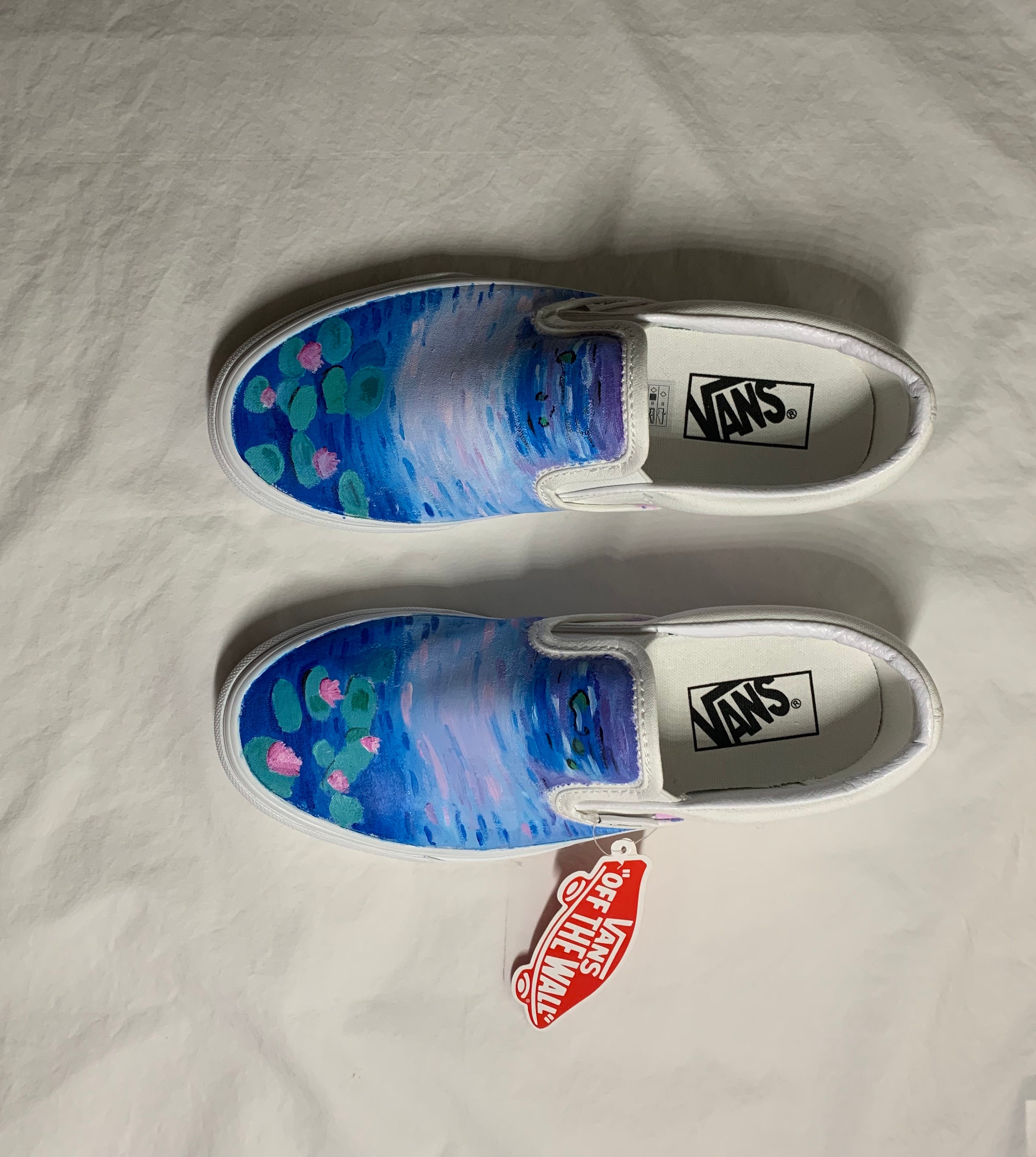 monet vans shoes