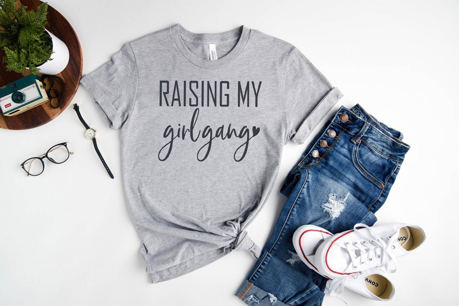 Raising My Girl Gang Shirt Mothers Day Shirt Girl Mom Shirt Etsy