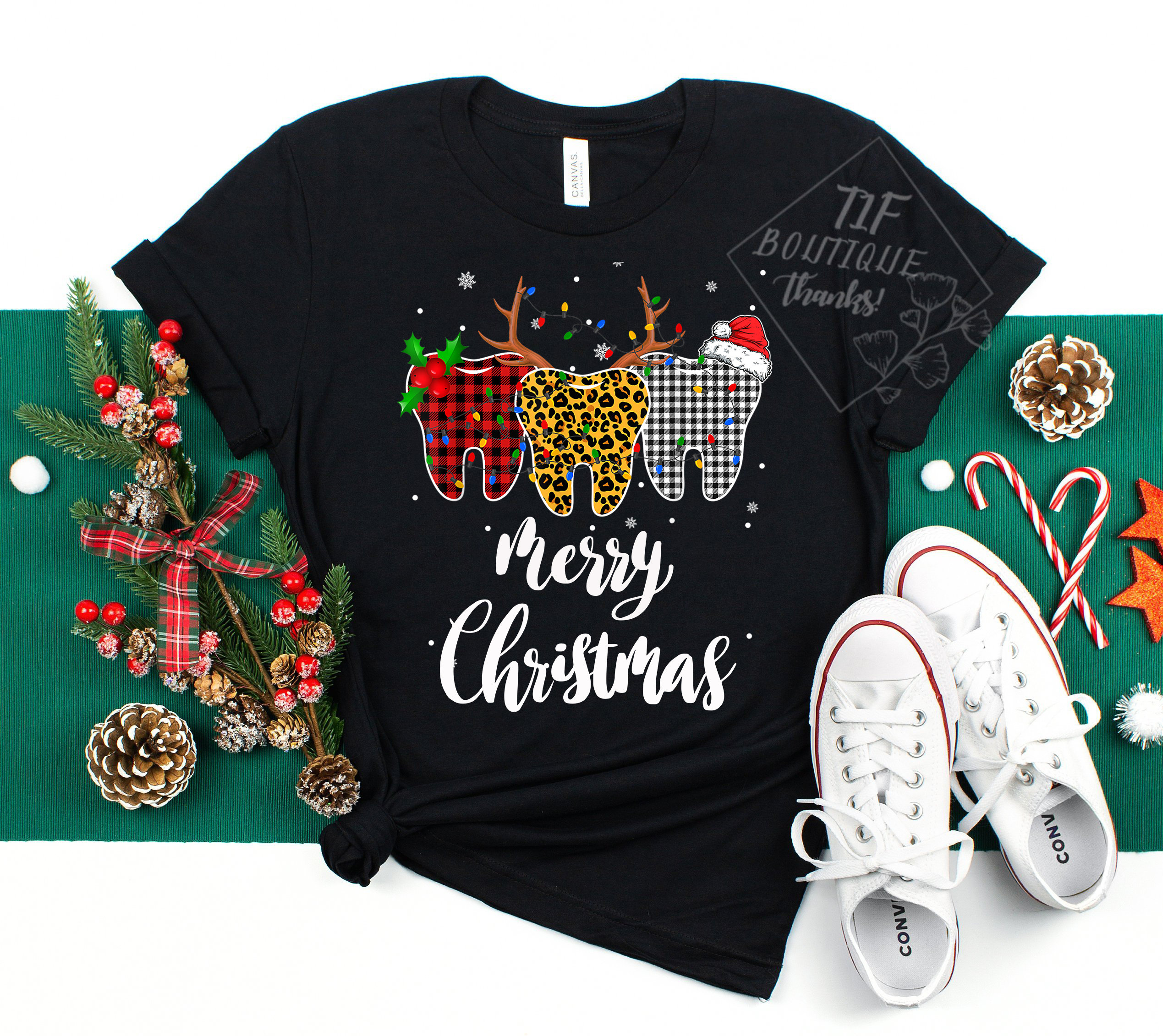 Funny Dentist Christmas Tshirt Dental Squad Shirt Dental Etsy