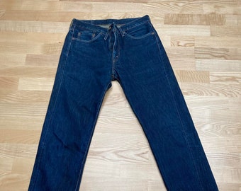 W31 Vintage 80s Levis 501 Redline #555 Selvedge Jeans - Etsy