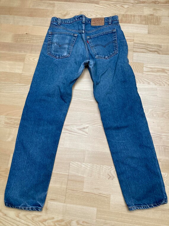 Levis 505 0217 80s Vintage 35/32 Blank Tab Made in Usa - Etsy