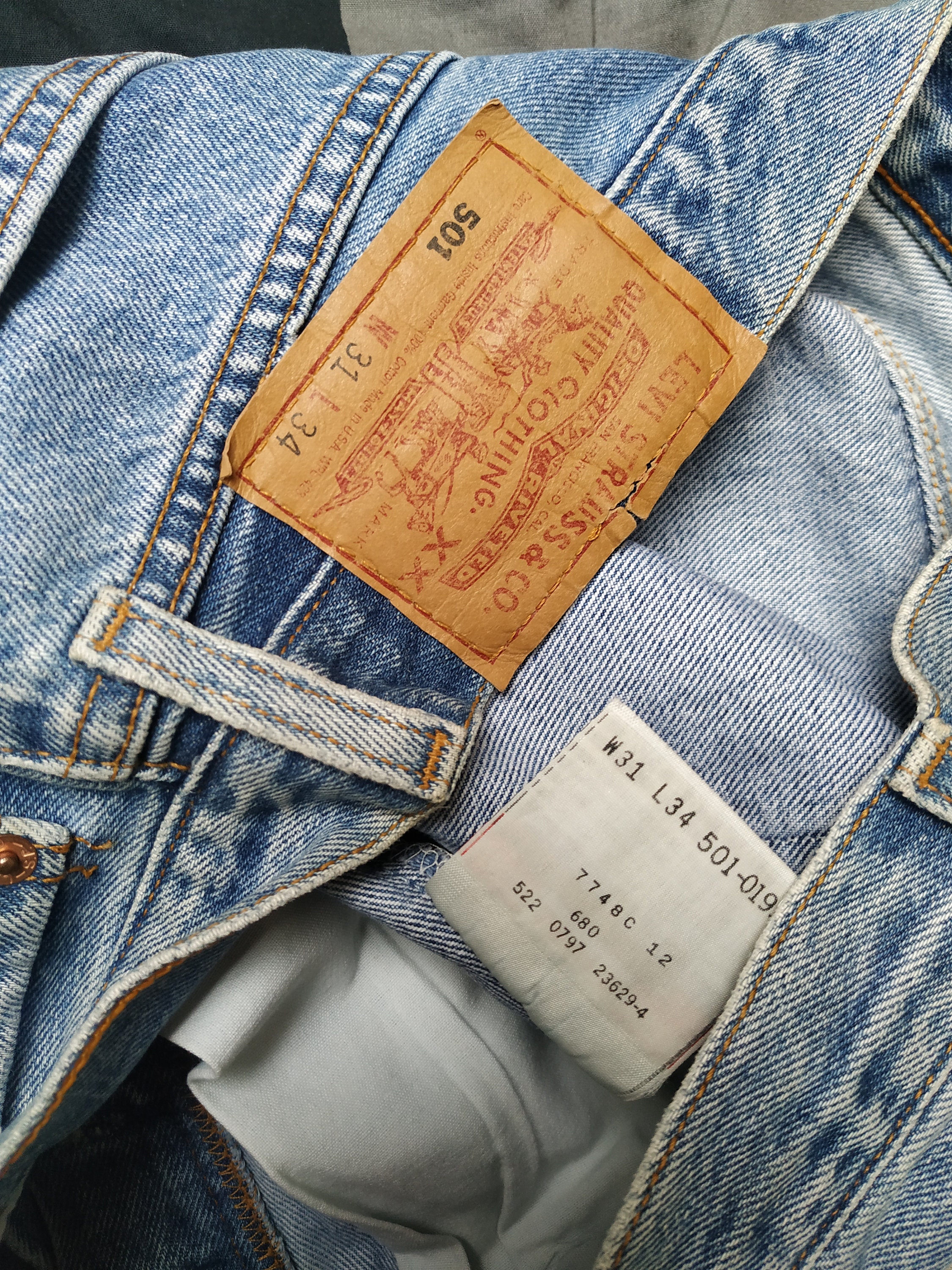 Levis 501 Vintage W28 L26 / Made in Usa Cropped Levis Jeans