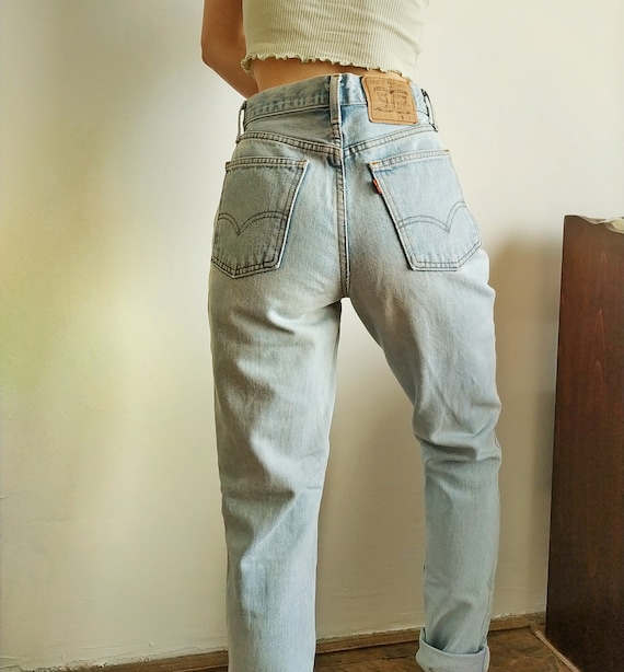 Vintage Levi's 615 Jeans / W26 L32 / Light Blue Wash Levis