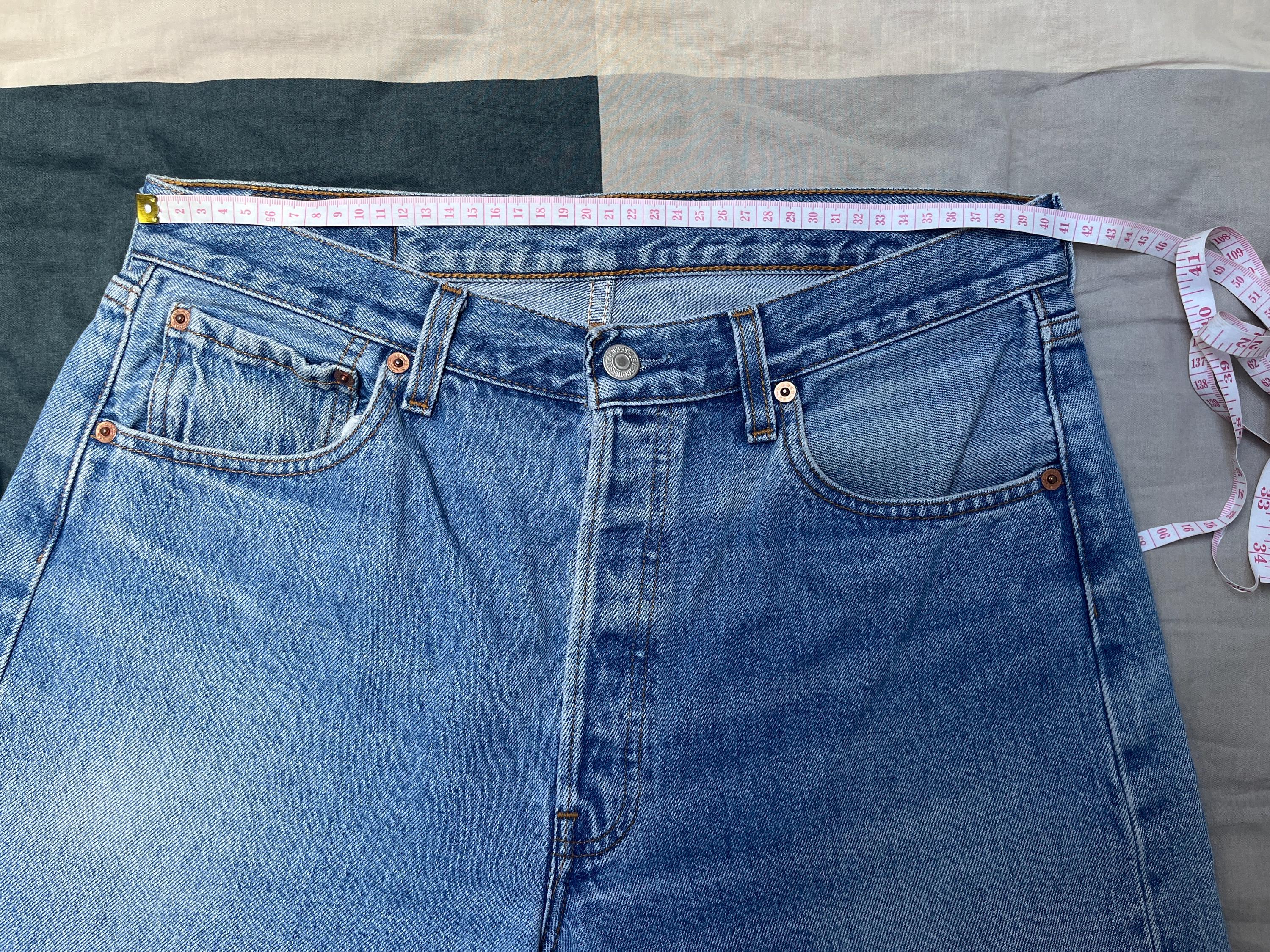 新しいブランド Levis Blue Light / Jeans Men 501 Levi's L34 W31 Vintage 501 パンツ