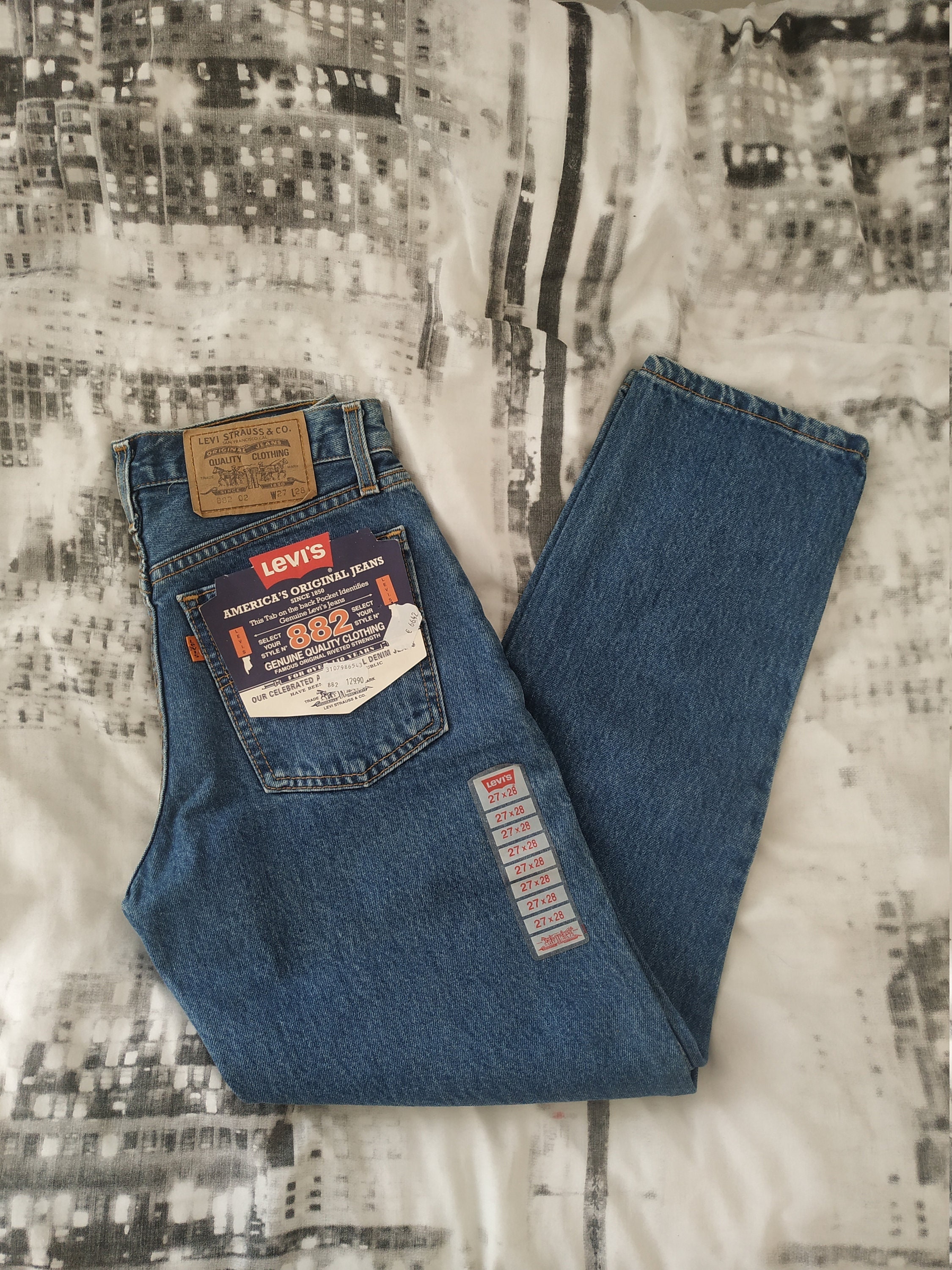 Vintage 882 Mom Jeans High Waisted Levi's Jeans Medium - Etsy