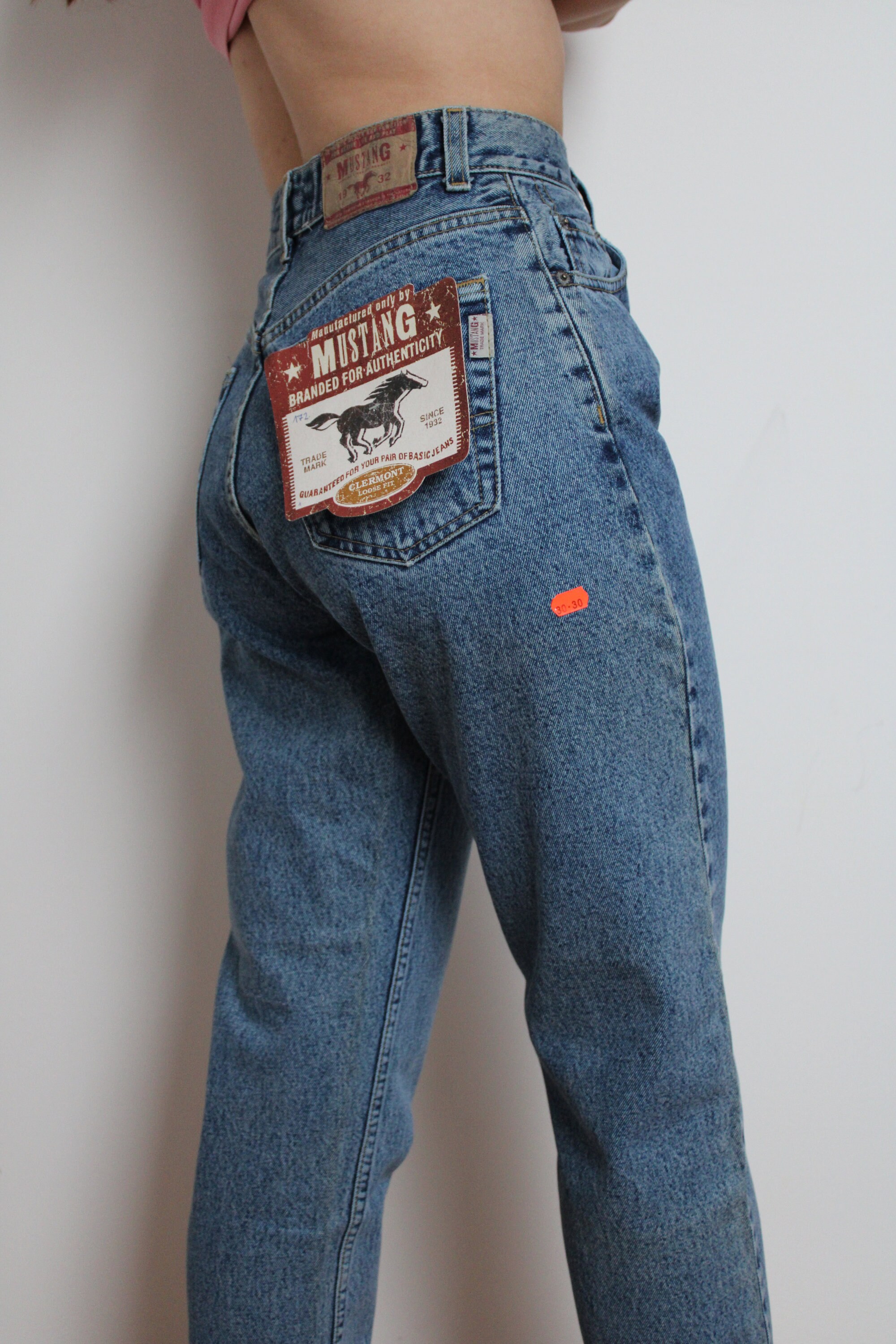 Vintage Mom Jeans / Size 28-29 / Women Mom Jeans / Stonewash Mom Jeans  Brand New With Tags - Etsy