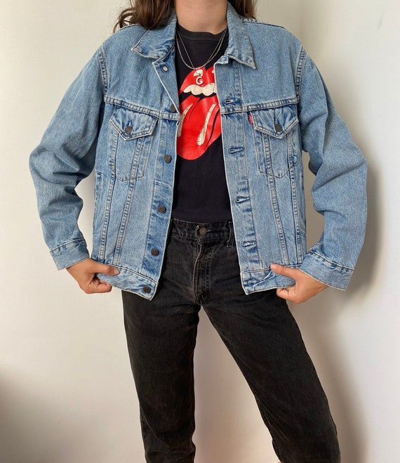 Vintage Levis Jacket / Levis Trucker Jacket / Size XS-S / Levis