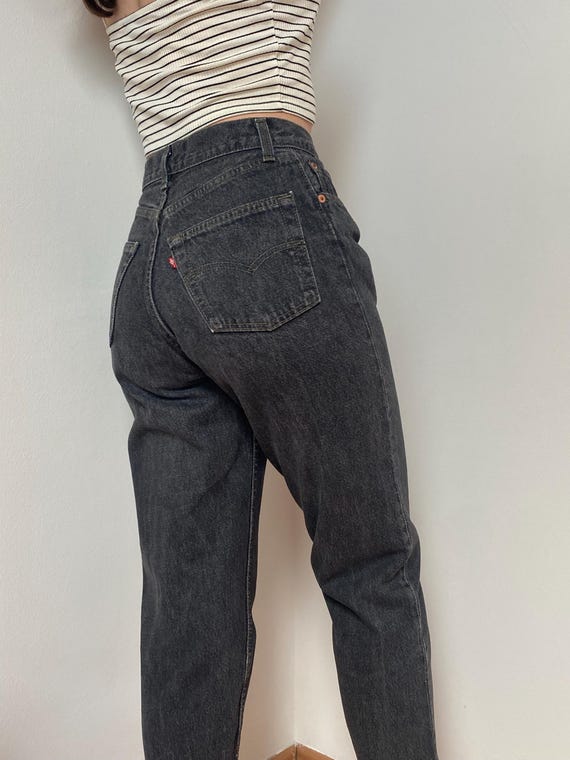 Vintage Levis 901 W27 L29 Made in USA 90s / Gray Levi