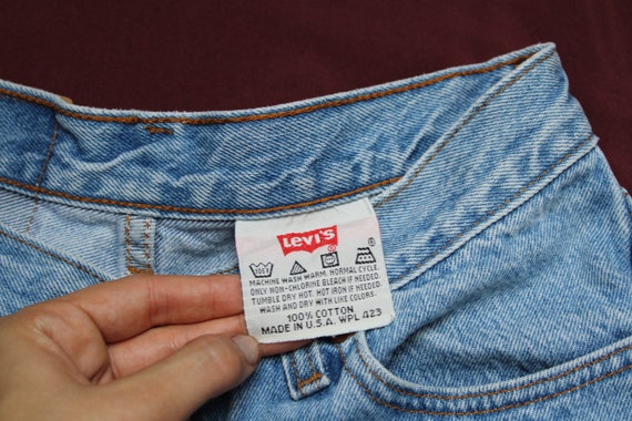 Levis 501 Vintage Jeans 90s / Levis 17501 Made in… - image 9