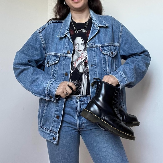Vintage Levi's 70503 Denim Jacket 90s | Oversized Levi Jacket