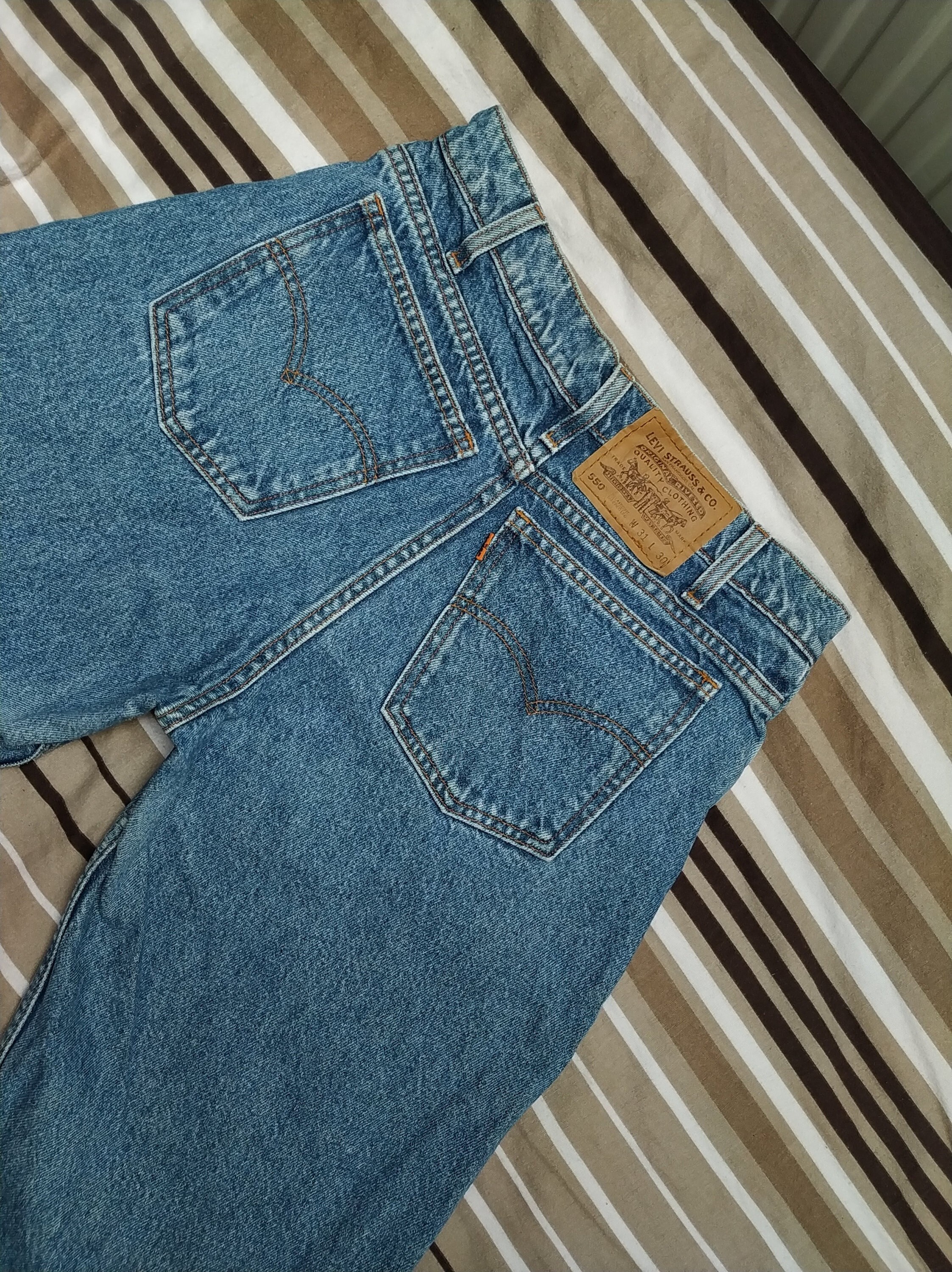 levi's 550 relaxed fit jeans womens