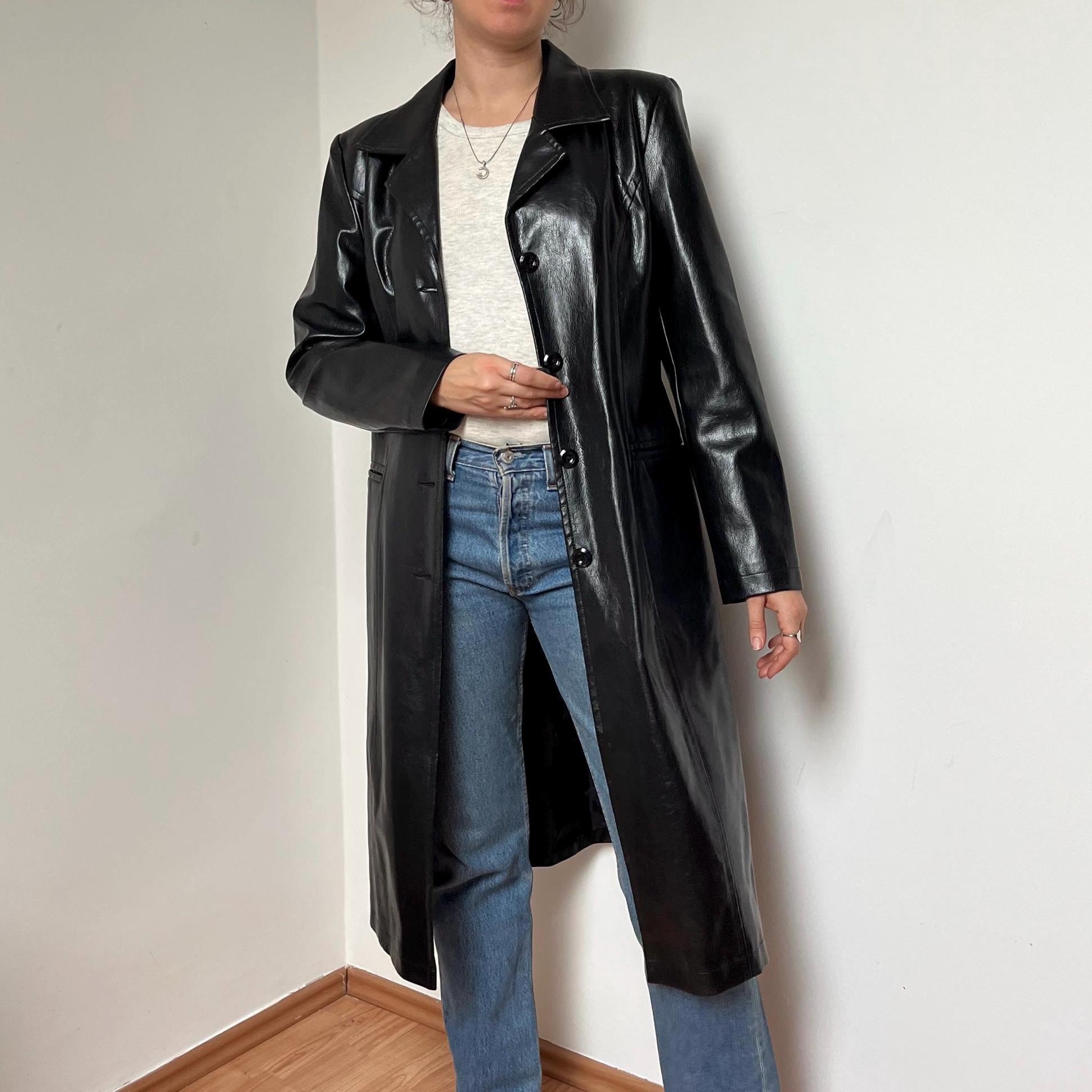 ジャケット・アウター 00s LAMB LEATHER TRENCH COAT ARCHIVE Y2K il_fullxfull.7482711202_p0eu.jpg