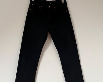 Vintage Levi's 501 W33 L30 Black RARE Levis 501 Black Men Women