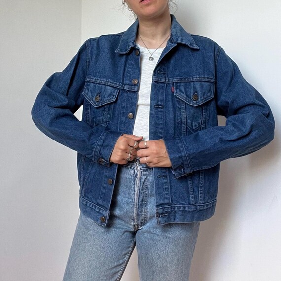 Levis Denim Jacket 70505 2017 Vintage 1970s Made in USA Size