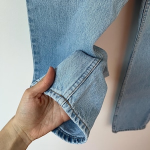 Vintage Levis 901 jeans W28 L30 Light Blue Wash 90s Levis Jeans image 12