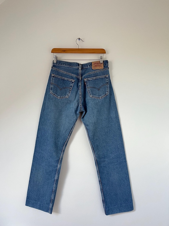 Levi's 501 Jeans W30 L31 Medium Blue Wash / Straight Leg