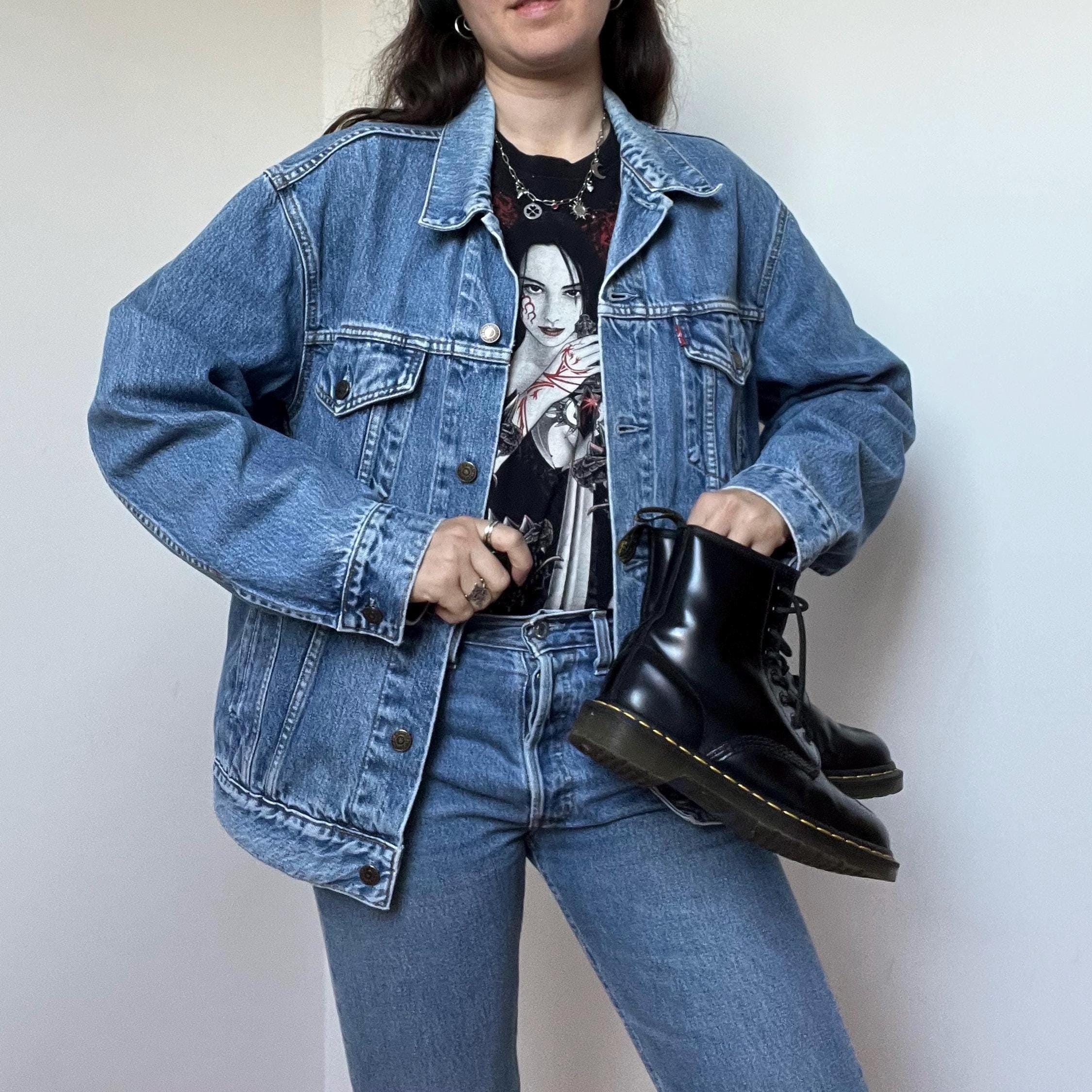 Vintage Levi's 70503 Denim Jacket 90s | Oversized Levi Jacket