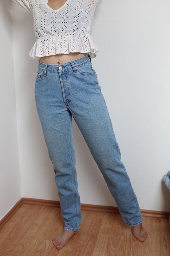 Levis 501 Vintage Jeans 90s / Levis 17501 Made in… - image 5