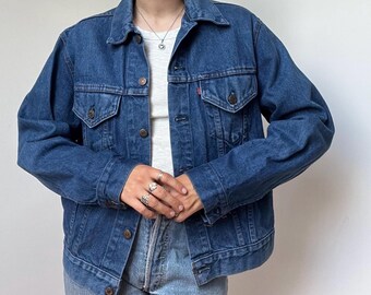 Levis Denim Jacket 70505 2017 Vintage / 1970s Made in USA / Size