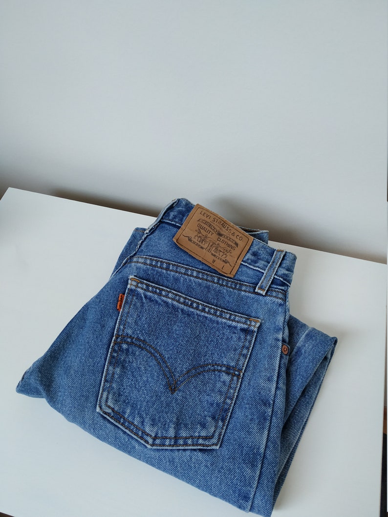 Vintage Levi's moeder jeans levis 881 moeder jeans levis | Etsy Nederland