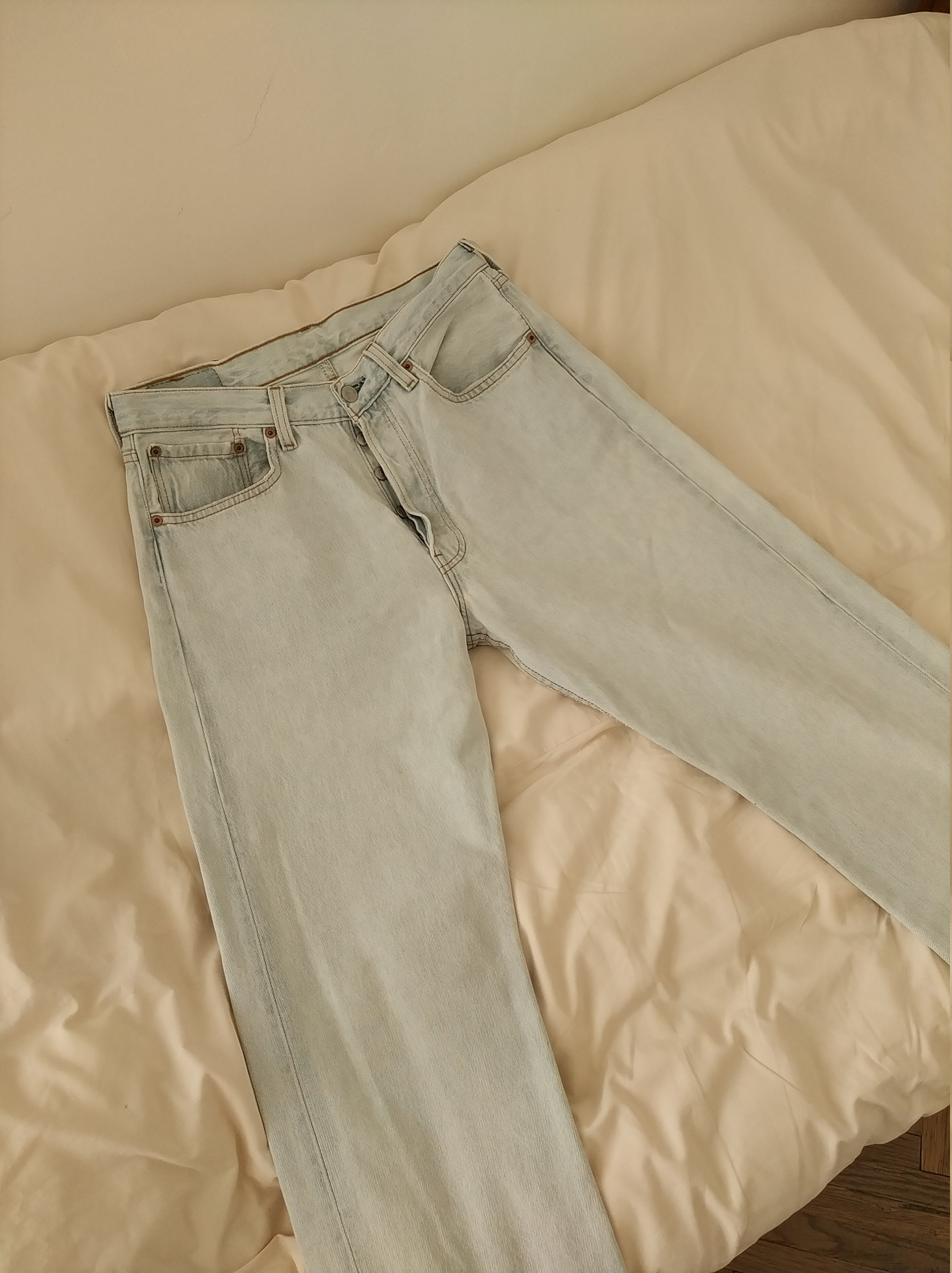 Vintage Levis 501 Jeans W30 L30 - Made in Usa 90s Made for Women
